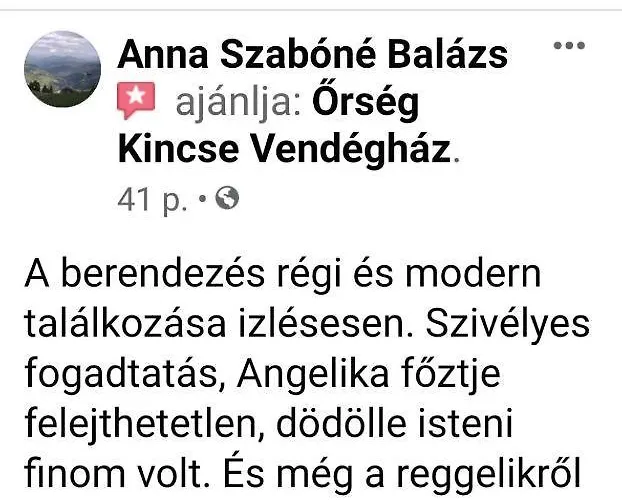 Orseg Kincse Kis - 4 Fore Vakantiehuis